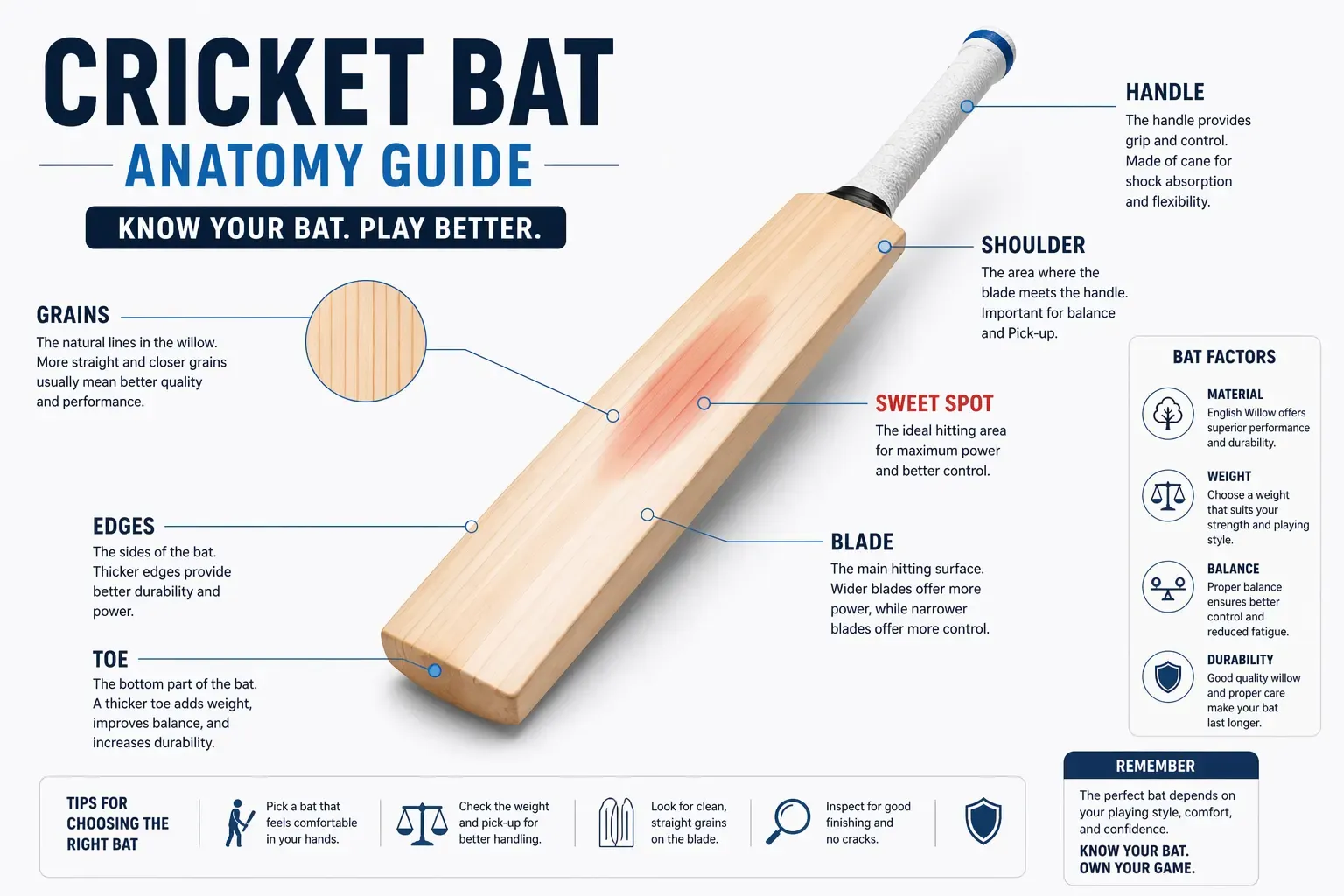 Cricket Bat Buying Guide 2026 – Everything You Need to Know | Heega Sports